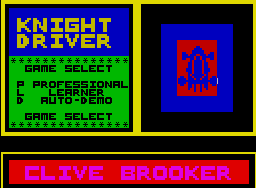 Start screen