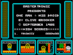Opening screen